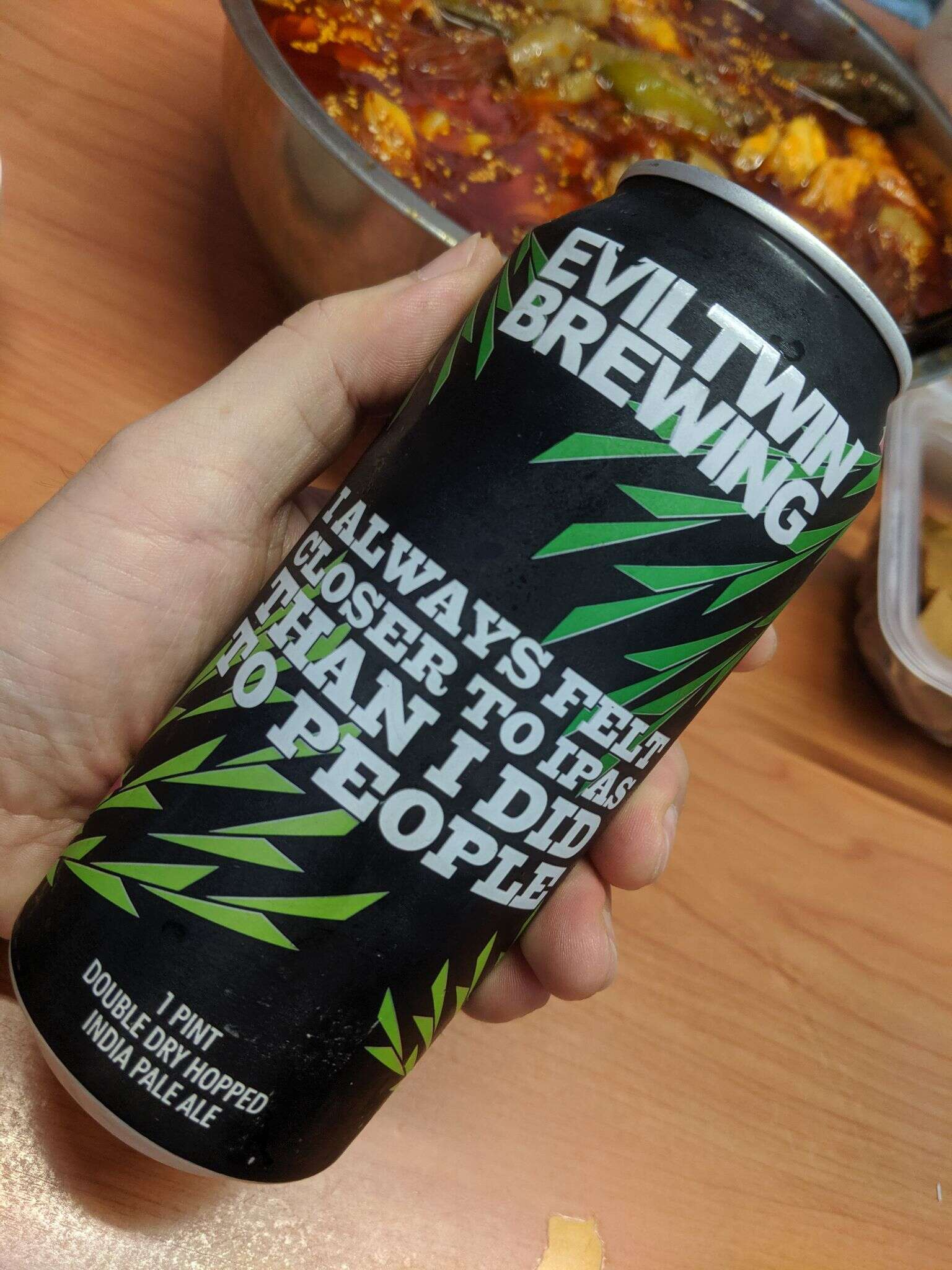 Evil Twin I Always Felt Closer to IPAs Than I Did to People  20190913 121215